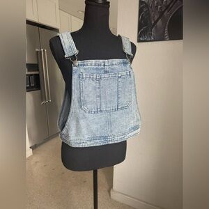 Cotton Express Blue Denim Top